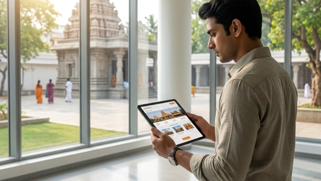 temple website design